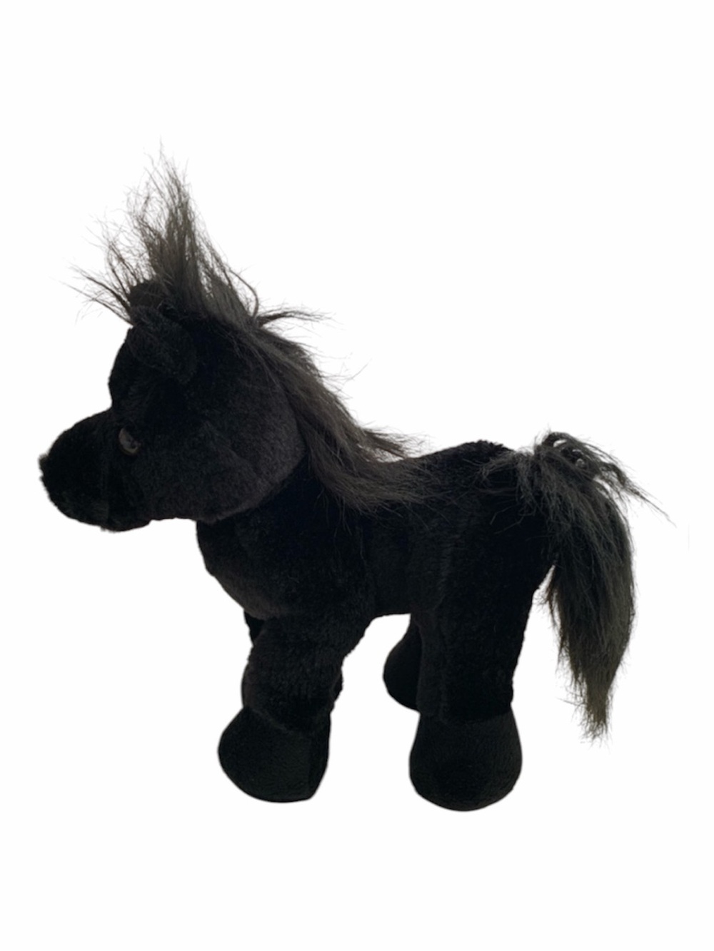 Ganz Webkinz Black Stallion Horse Plush Stuffed Animal Toy No Code